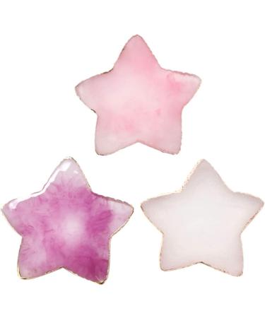 Resin Nail Art Palette Star Shaped Painting Color Mixing Plate Cosmetic Mixing Tools White nail gel display board - Buy Online on GoSupps.com