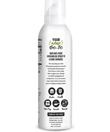 Chosen foods Pure Avocado Oil Spray 383ml | Expeller Pressed Naturally Refined | Cooking Oil (Pack of 1) - Buy Online on GoSupps.com