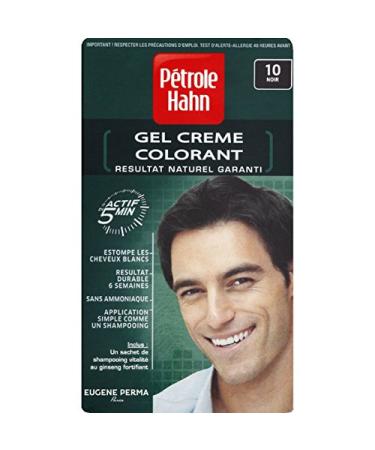 Hahn Petrol - Black Cream Coloring No. 10 - Box - (for quantity more than 1 we will refund the additional shipping)