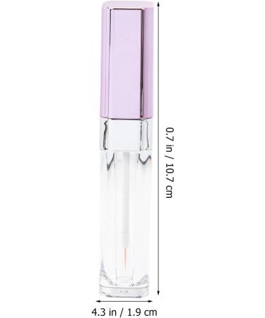 Beaupretty 6pcs Empty Eyelashes Transparent Mascara Eyelash Oil Bottles Lip Bottle Purple Abs Tube Empty Bottle - Buy Online on GoSupps.com