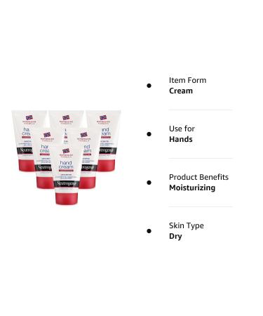 Buy 6 x Neutrogena Norwegian Formula Concentrated Hand Cream 50ml - Unscented | Best International Shipping - Buy Online on GoSupps.com