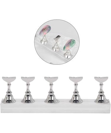 Proper Size Magnetic Nail Tips Holder Nail Art Display Stand High-Quality Materials for Home Beauty Salon Manicure Store Salon Shop(6#Set) - Buy Online on GoSupps.com