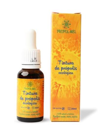 Mother Propolis tincture - 20 ml - ORGANIC. Promotes the well-being of the throat. 100% natural. 15% weight/volume.