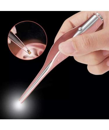 Zhong Ear Pick Set Luminous Ear Spoon Tweezers Ear Wax Removal Tool LED Light Earpick Storage Box Children Baby Ear Cleaning Care Kit (Color : 02) - Buy Online on GoSupps.com