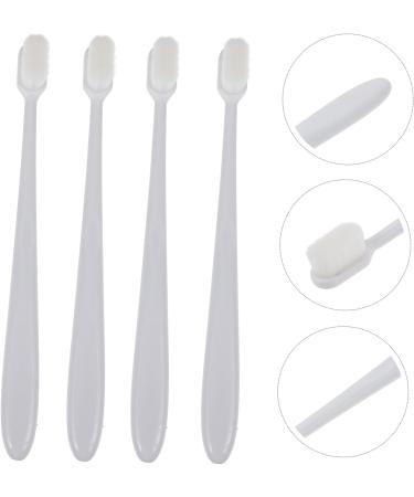 Homsfou 8th Soft Toothbrush | Travel Size Organizer for Kids & Pregnant Women | Gentle Silk Bristles & Long Handle for Effective Cleaning - Buy Online on GoSupps.com