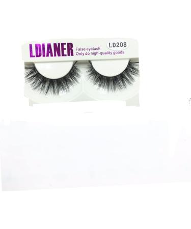 minkissy Pair Fake Eyelash Long Thick Eyelashes False Eyelash Fake Lashes 3d Natural - Buy Online on GoSupps.com