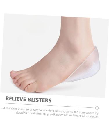 Gatuida Sports Ankle Pad - Mens Gel Heel Lift Cushion for Height Increase | Soft Half Pad for Men & Women - Ideal Shoe Accessories - Buy Online on GoSupps.com