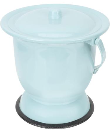 Chamber Pot Commode Bucket with Lid Bedside Commode Replacement Pail Bedpan Urine Pots Portable Toilet Potty Urinal Bucket for Seniors Kids - Buy Online on GoSupps.com