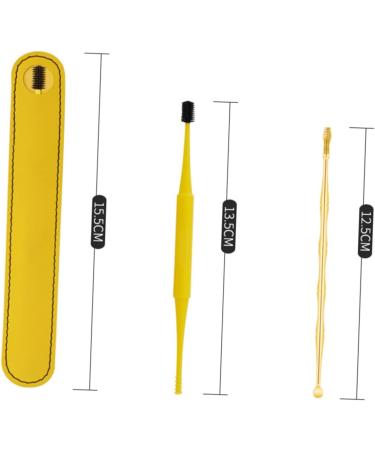 Ear Spoon & Spatula Set for Earwax Removal - 2 Piece Nursing Flash Suit with Syringe, Tweezer & Picks - Buy Online on GoSupps.com