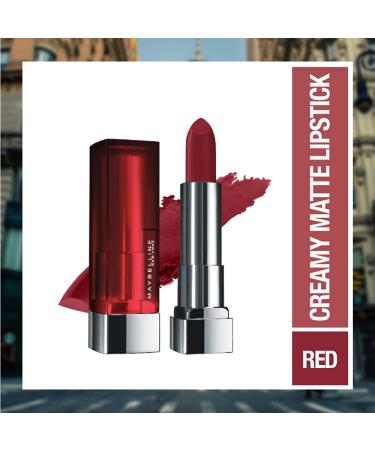 Maybelline New York Creamy Mattes Lipstick Combo Pack (Rich Ruby & Divine Wine) - Long-lasting Matte Lip Colors - Buy Online on GoSupps.com