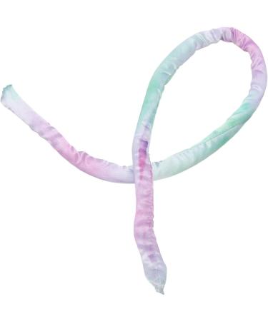 Long Dreadlock Hair Tie Spiral Lock Hair Bands Strong Wire Tie Dye Purple High Ponytails Bendable for Curly Hair - Buy Online on GoSupps.com