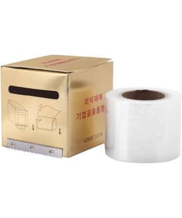  Caiqinlen Barrier Film Roll Recovery Multifunctional Safe for Colouring Eyebrow Cling Film with Box (42 mm x 200 m) - Buy Online on GoSupps.com