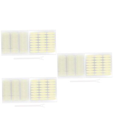Beavorty 6 Sets Double Eyelid Sticker Stickers Single- Sided Eyelid Tape Beauty Supply Cosmetic Eye Patch 8.3x7.6cmx3pcs As Shownx3pcs