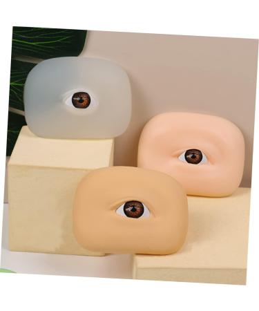 Didiseaon 10 Pcs Eye Practice Skin Eyeshadow Silicone Makeup Skin Professional Makeup Skin Major Props 6.5x4.9cm x5pcs As Shownx5pcs - Buy Online on GoSupps.com