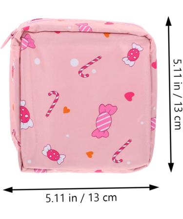 Healeeved 4-Pack Tampon Holder with Zipper Storage Bag - Stylish Travel Accessory for Women - Perfect for Students - 13x13x5cm - Buy Online on GoSupps.com