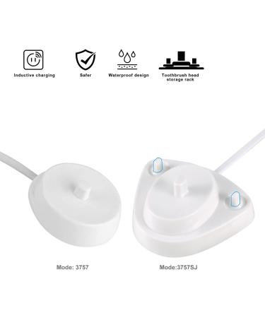Buy Electric Toothbrush Charger for Oral B - Replacement Charger & Holders | Model 3757SJ | Travel-Friendly & Eco-Friendly - Buy Online on GoSupps.com