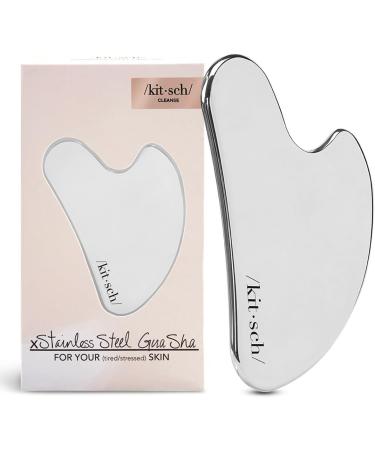 Buy Kitsch Stainless Steel Gua Sha Facial Tool | Enhance Your Skincare Routine - International Shipping Available - Buy Online on GoSupps.com