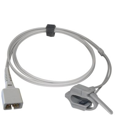 Sino-k Compatible for Nellcor Newborn Wrap Spo2 Sensor Non-Oximax 3.2 ft 7 Pins Connector