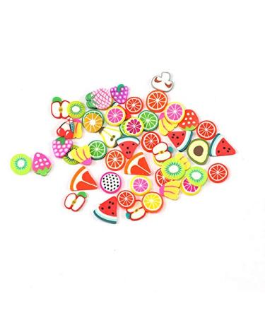 CHANGAR Fruit Nail Art Slices - 3D DIY Fimo Stickers for Nail & Phone Decoration - Buy Online on GoSupps.com