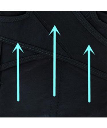 ZUIAI Posture Corrector Shoulder Lumbar Brace Spine Back Support Belt Adjustable Correction(XXL) XX-Large B - Buy Online on GoSupps.com