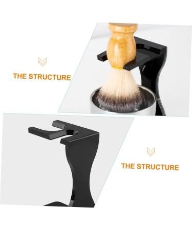 Angoily Men's Shaving Set - 5-Piece Razor Holder with Soap Stand Beard Brush & Stainless Steel Grooming Tools for Perfect Shaves - Buy Online on GoSupps.com