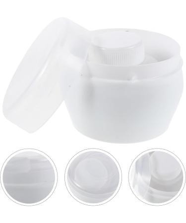 Bo te Poudre pour B b 2 Pcs Blanche avec Houppette Douce Distributeur Rechargeable tanche tui Poudre de Voyage Pratique pour Soins Peau Sensibles et Changes Rapides - Buy Online on GoSupps.com