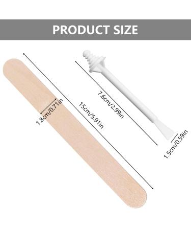 Nose Wax Kit - 50PC Hair Removal Set for Men & Women | Nasal Hair Remover & Wax Sticks with Spatulas - Buy Online on GoSupps.com