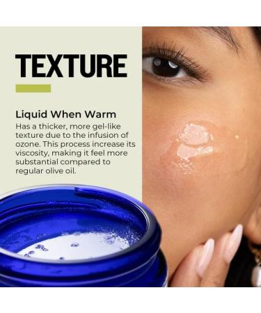 PurO3 Fully Ozonated Olive Oil - 2 Oz Glass Jar - 100% Ozonated (1 Pack) - Buy Online on GoSupps.com