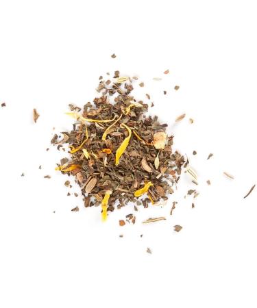 East London Tea Co. - AFTER SUPPER SOOTHER Loose-Leaf Herbal Tea | Helps with Bloating Digestion & Sugar Cravings |100% natural ingredients (60g Pouch) - Buy Online on GoSupps.com