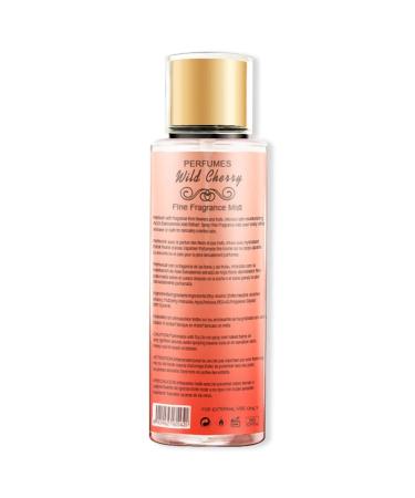 Hybrid & Company Women Wild Cherry Body Fragrance Spray Mist 250ML Wild Cherry 6.7 Fl Oz (Pack of 1) - Buy Online on GoSupps.com