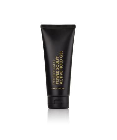 Prorituals Power Sculpt Active Hold Gel- Hair Styling Powder Gel Classic Light Hold- Hair Pomade For Men with Aloe and Almond Oil Hair Gel For Men 6.8 Oz