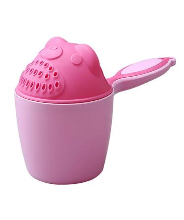 Baby Rinse Cup - Rinse Shampoo Rinser for Infant Bath Time (Bear-Pink) - Buy Online on GoSupps.com