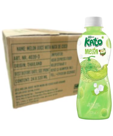KATO - Jus de Melon avec Nata de Coco - 24 x 320 ml - Multipack