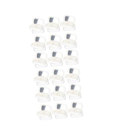 Solustre cardboard with 36 pieces of contact lens container contact lenses case lens travel case objective carrier bag contact lens holder made of plastic cosmetic clinic care bracket bracket