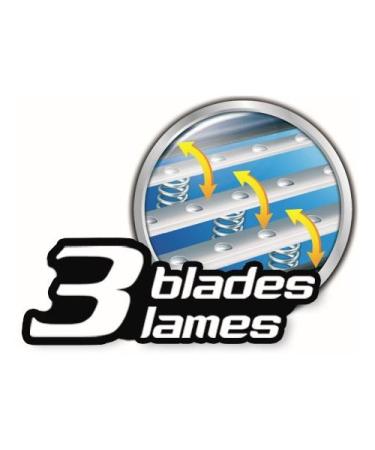 BIC 3 Flex Razor Set for Men - 3 Blades Sensitive Skin 4 Pack - International Shipping Available - Buy Online on GoSupps.com