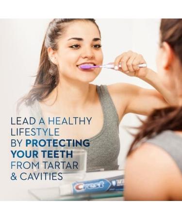 Crest Tartar Protection Fresh Mint Toothpaste Gel 5.7 Oz - Pack of 3 - Buy Online on GoSupps.com