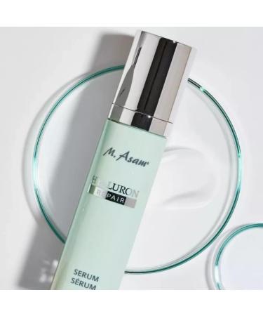 M. Asam HYALURON REPAIR Serum (50 ml) Protection and intense hydration for dry skin strengthens the protective barrier of the epidermis thanks to a repairing complex with hyaluronic acid - Buy Online on GoSupps.com