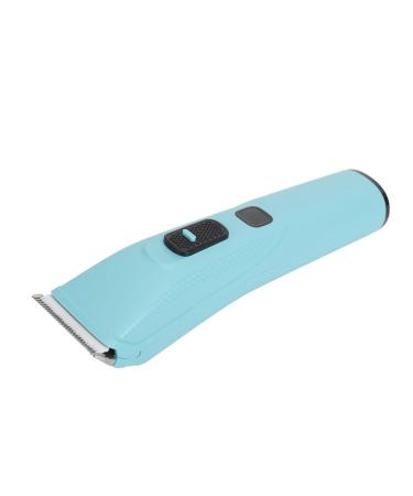 Hair Cutting Clipper Glides Smoothly Electric Hair Trimmer with 2 Guide Combs for Traveling (Cyan)