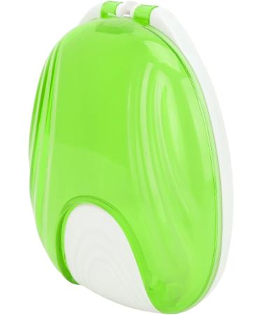 Durable Orthodontic Holder Case - Portable Denture Container with Pressure Lock Design (Light Green) | International Shipping Available - Buy Online on GoSupps.com