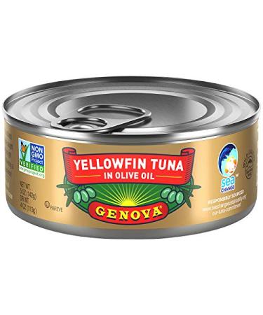 Genova Yellowfin Tuna In Olive Oil 5 oz (142 g)
