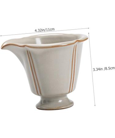 Zerodeko Metal Charger Plates Ceramic Fair Cup Soy Sauce Pot Office Old Fashioned Small Loaf Tin - Buy Online on GoSupps.com