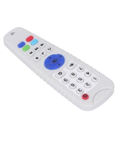 Buy Baby Teether Simulation Remote Control Soft Silicone Teething Toy - Safe & Durable | Beige White | International Shipping - Buy Online on GoSupps.com