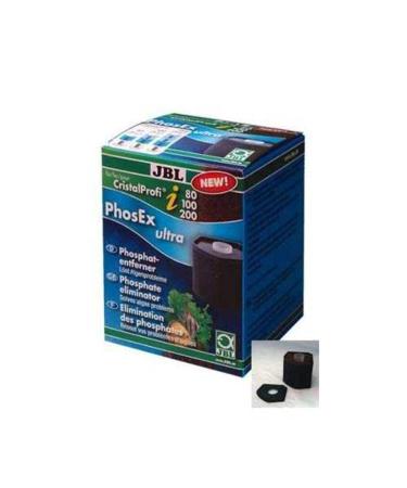JBL Phosex Ultra 60932 Filter insert with nitrite nitrate and phosphate remover for CristalProfi I 190 ml (1 Pack) 190 ml (1-pack) Interior filter