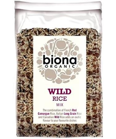 Biona Organic Wild Rice Mix 500g - Pack of 1 | Nutritious Whole Grain Blend - Buy Online on GoSupps.com