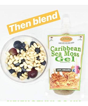 Caribbean Sea Moss Gel 6 Packs of 250 ml Pack of 4 - Buy Online on GoSupps.com