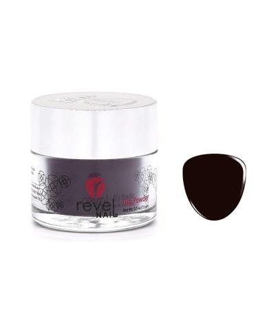 Revel Nail Dip Powder, All-Nighter Shade, (0.5 Ounce) Premium Color Dipping Powder for Nails, Professional French Manicure Powder, DIY Dipping Mates