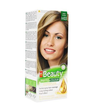 MM Beauty Permanent Hair colour MM Beauty Phyto & Colour 125g - M03 Sandy Blond