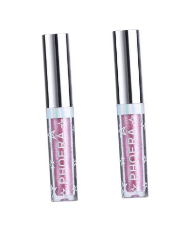 Beavorty Liquid Eyeshadow Metallic 2pcs eyeliner pencil Eyes Shimmer pearlescent eyeshadow eye shadow pigment metallic color 1 count (Pack of 1) Picture 1x2pcs