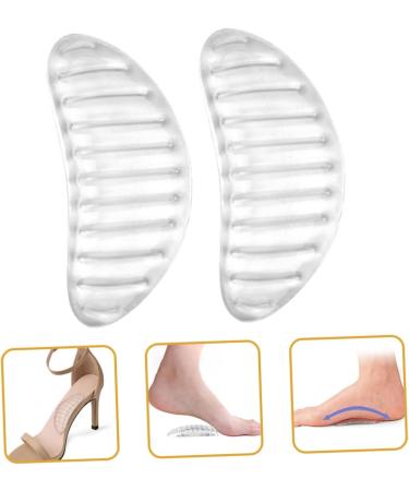 FRCOLOR 8 Pairs Striped Arch Pads Insoles for Men - Non-Slip Cushioning Shoe Inserts for Maximum Comfort and Support - Buy Online on GoSupps.com