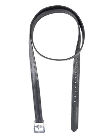 PFIFF 102696 Stirrup leathers 'Soft' black 130 130 cm Black